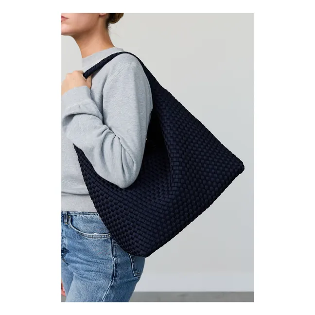 Marrea Large Bucket Bag | Midnight blue