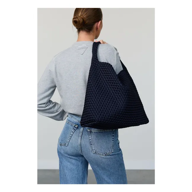 Marrea Large Bucket Bag | Midnight blue