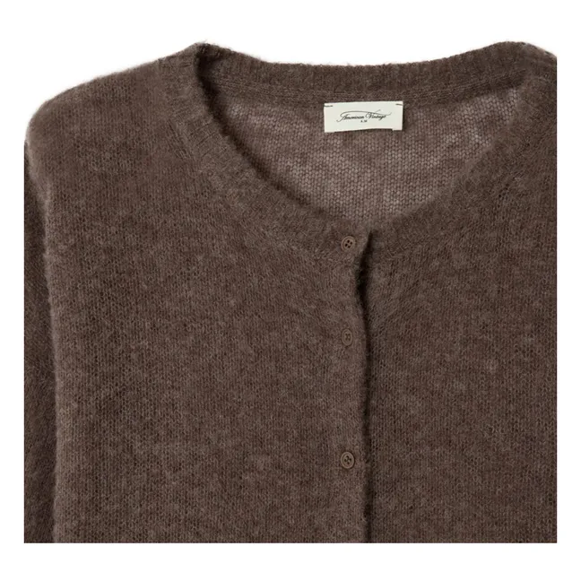 Gilet Bodyrow Cachemire et Laine | Marron