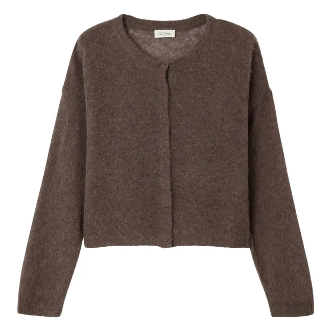 Gilet Bodyrow Cachemire et Laine | Marron