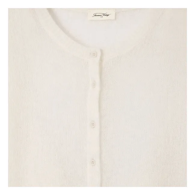 Gilet Bodyrow Cachemire et Laine | Crème