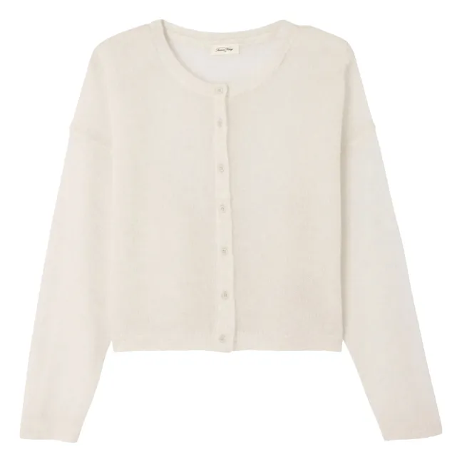 Gilet Bodyrow Cachemire et Laine | Crème