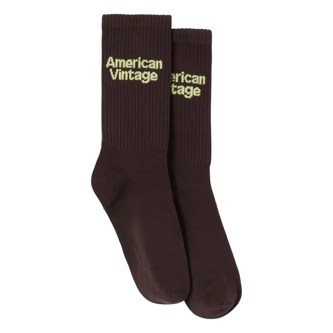 Chaussettes Clypsun Coton | Ebène