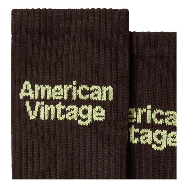 Chaussettes Clypsun Coton | Ebène