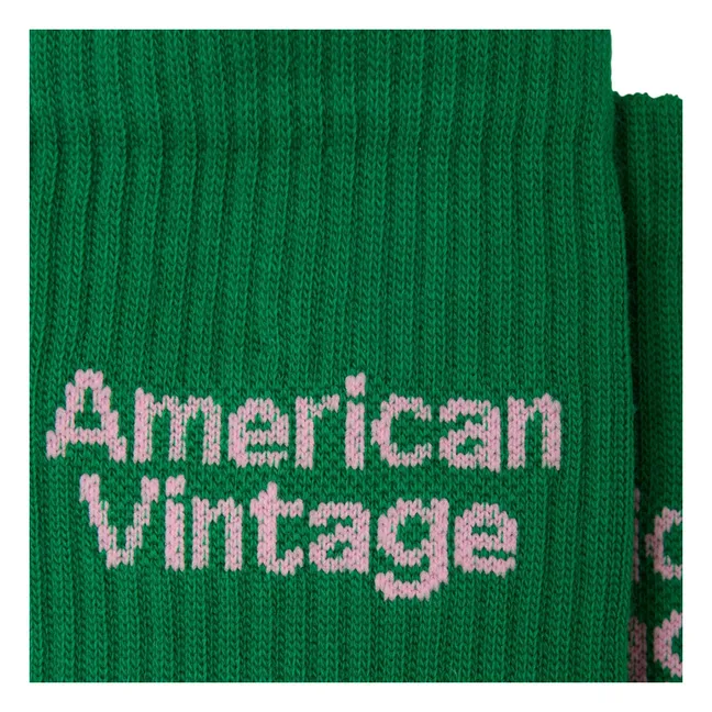 Chaussettes Clypsun Coton | Vert