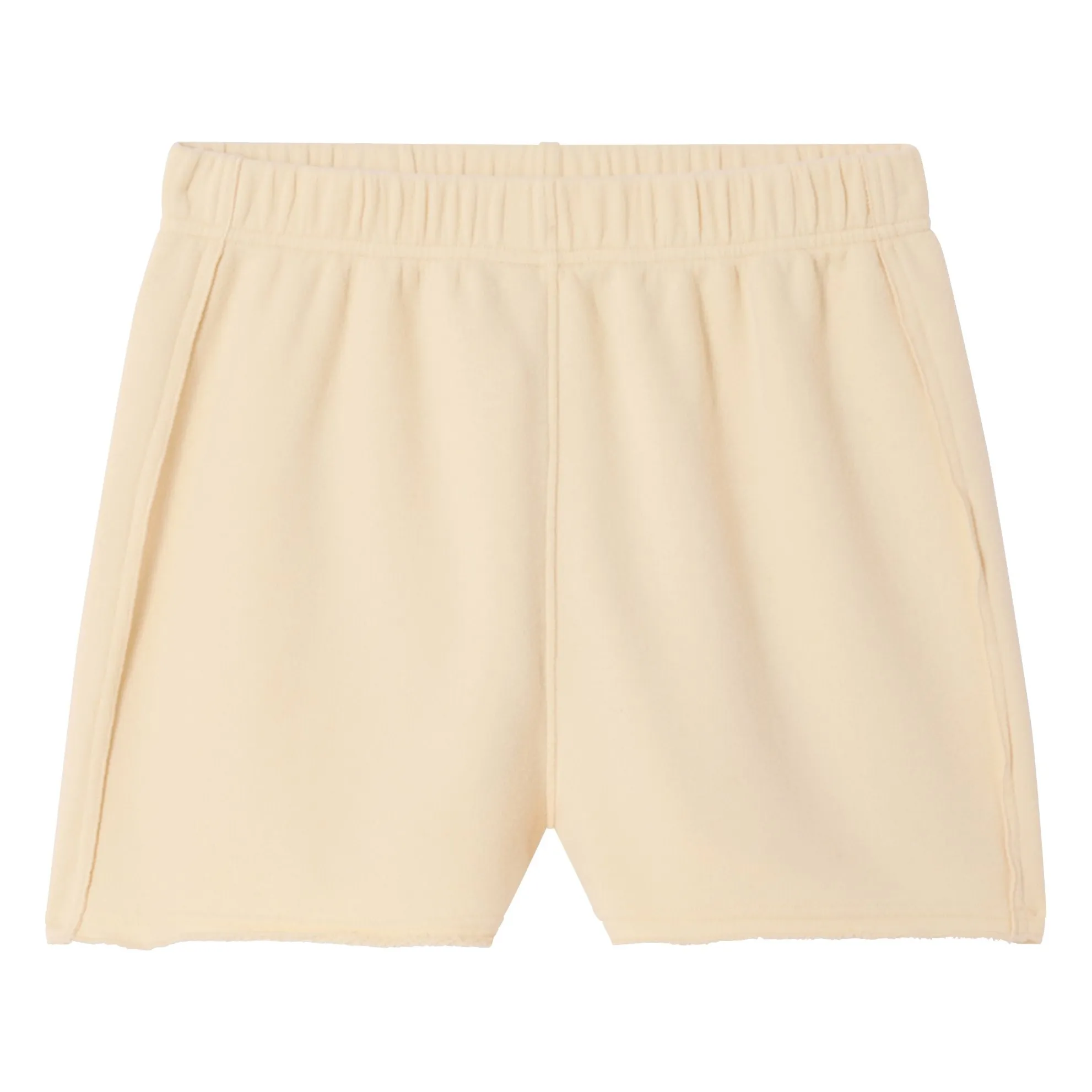 American Vintage Ecru Atubay Cotton Shorts