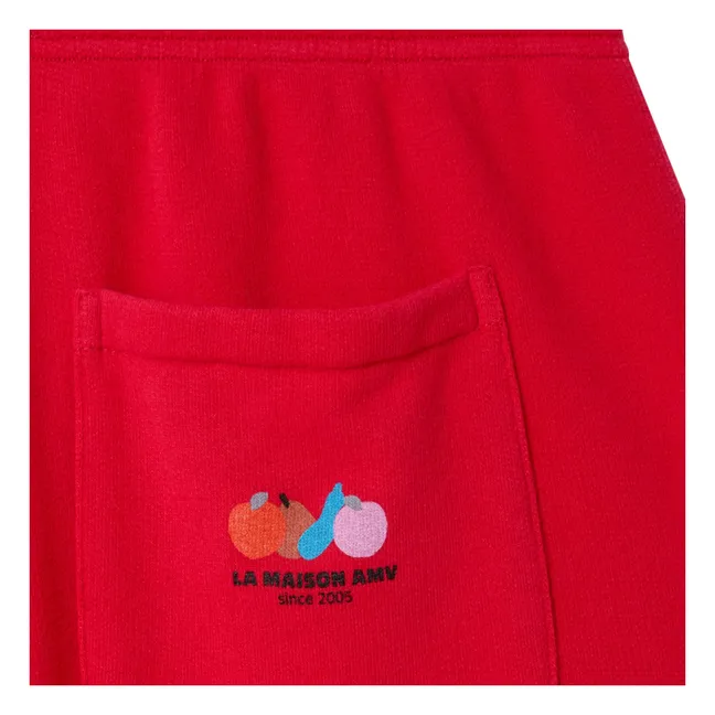 Jogger Atubay Coton | Rouge tomate