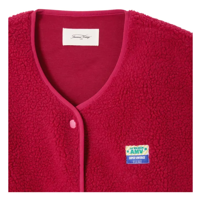 Hoktown Sleeveless Jacket | Magenta