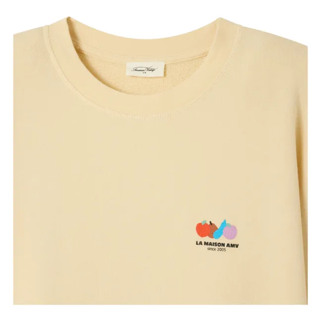 Sudadera de algodón Atubay | Crudo