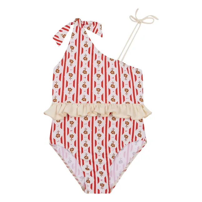 Valonga Fleurs Swimsuit | Red