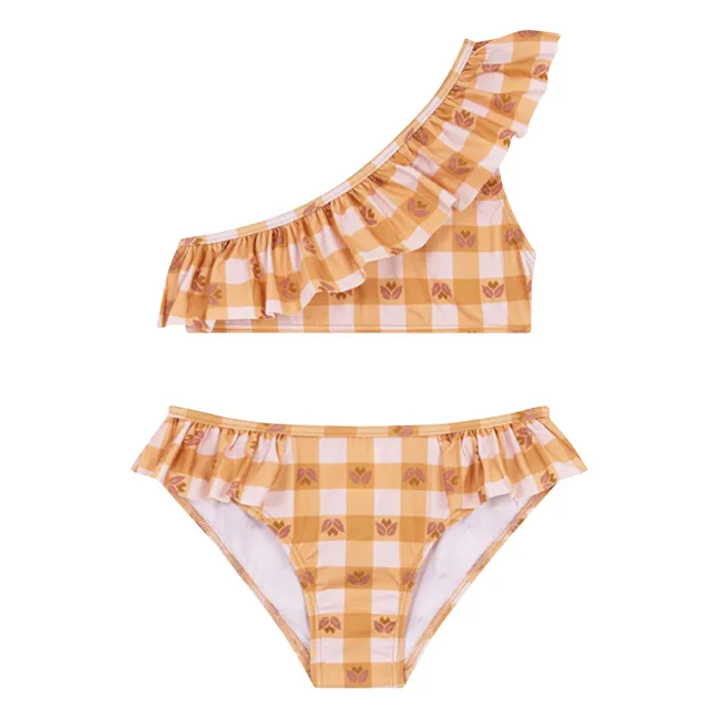 Peñalba 2-Piece Checkered Jersey | Ochre