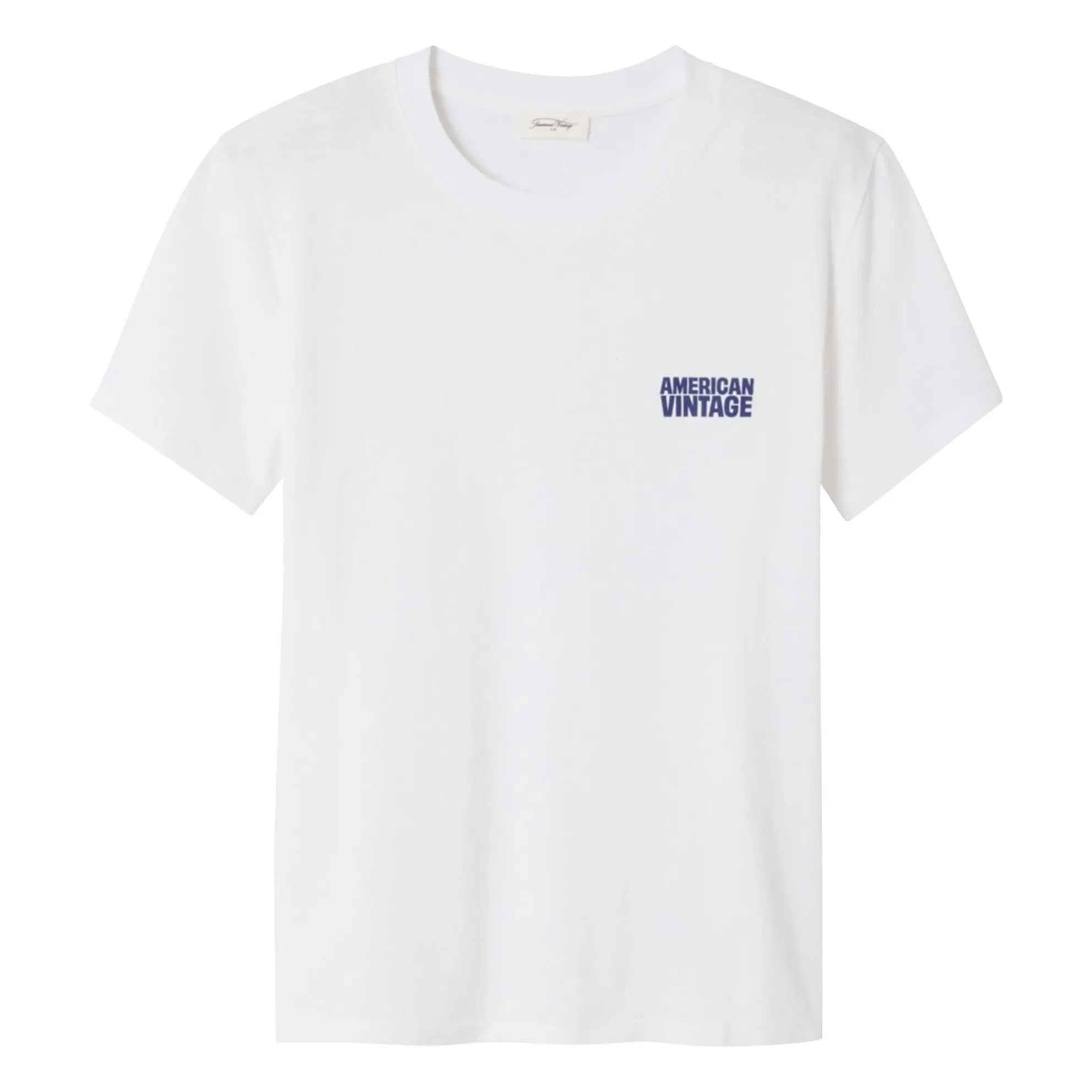 American Vintage White Ykobow Cotton T-Shirt