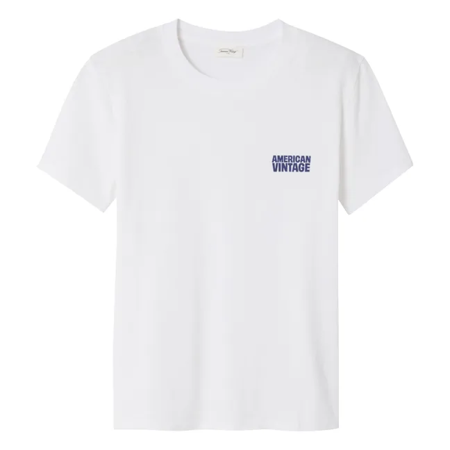 Camiseta de algodón Ykobow | Blanco