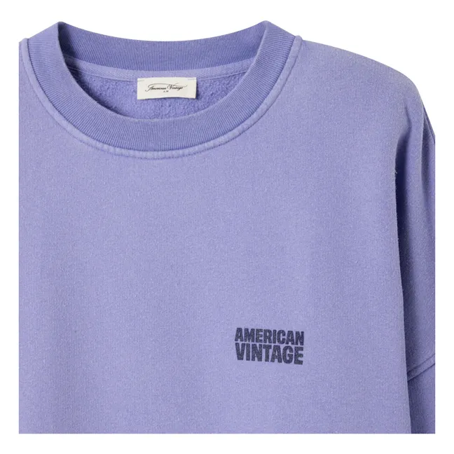 Sudadera de algodón Plizzy | Lavanda