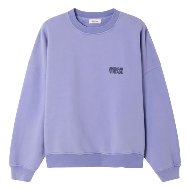 Sudadera de algodón Plizzy | Lavanda