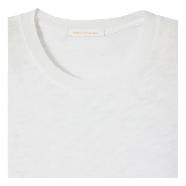 Camiseta de algodón Sonoma | Blanco