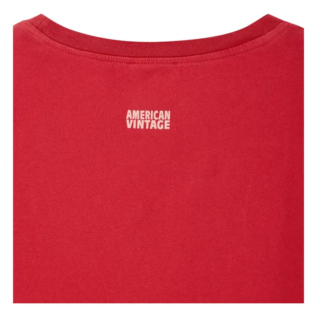 Pymaz Cotton T-shirt | Poppy