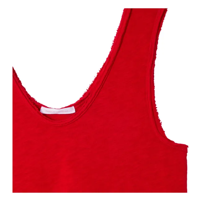 Sonoma Cotton tank top | Tomato red