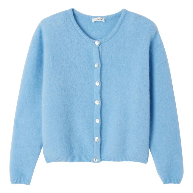 Gilet Vitow Alpaga et Laine | Bleu ciel