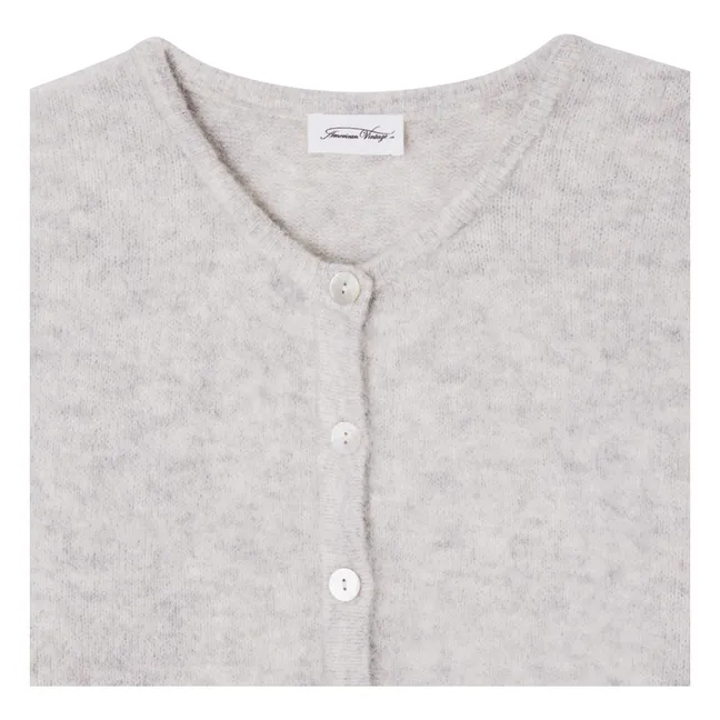 Gilet Vitow Alpaga et Laine | Gris clair