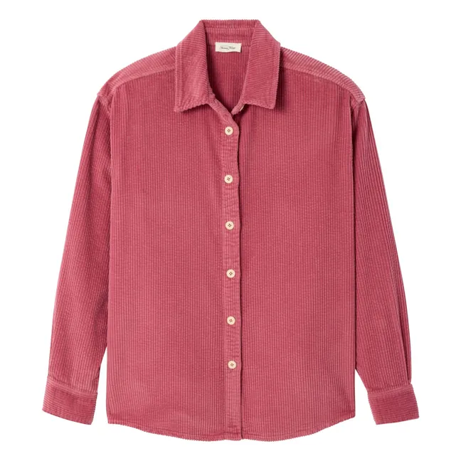 Sur-Chemise Velours Côtelé Padow | Bois de rose