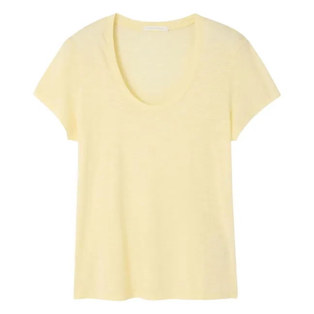 Jacksonville Cotton T-shirt | Vanilla