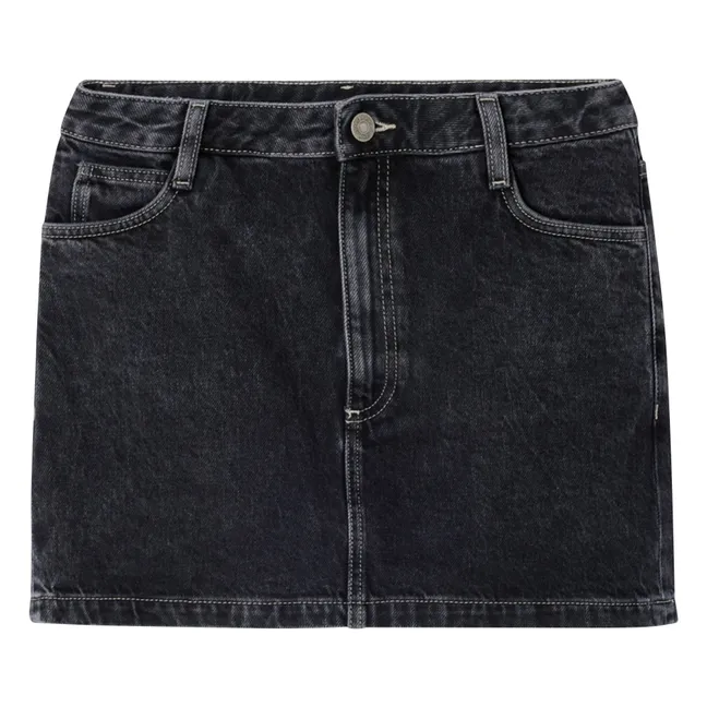 Yopday-B Cotton skirt | Black