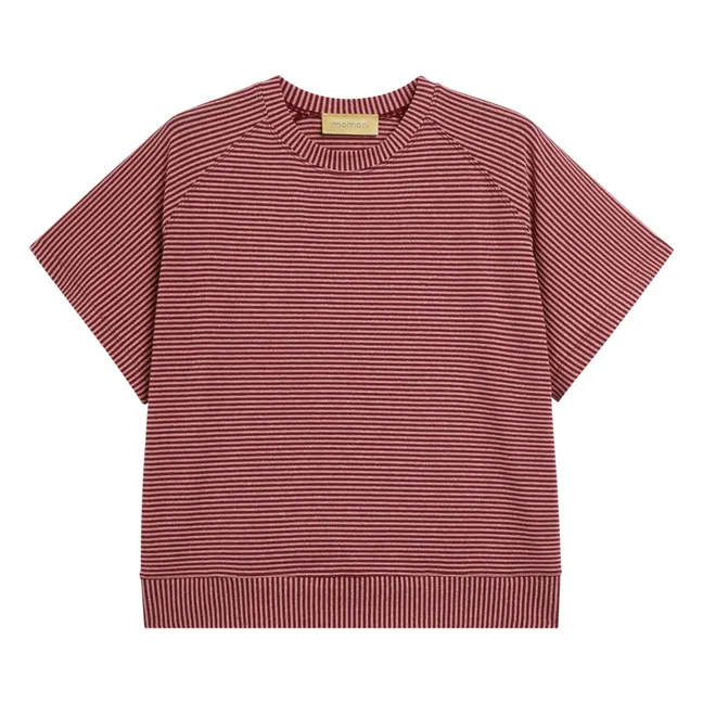 Nashoba Stripes T-shirt | Red