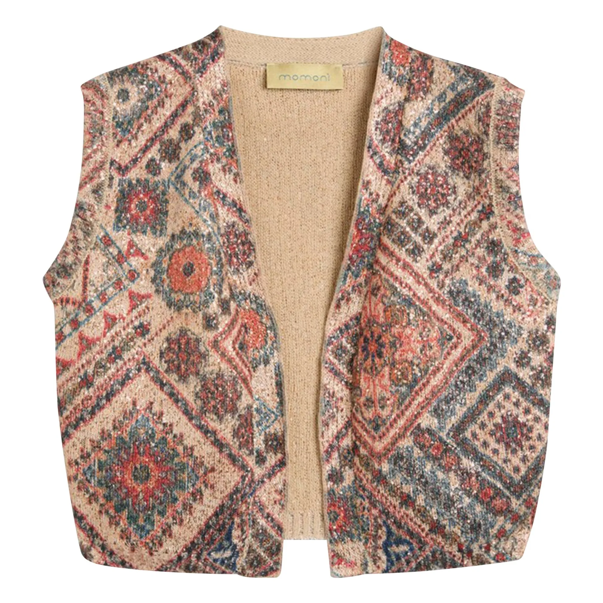 Momoni Pink Cerro Sleeveless Vest