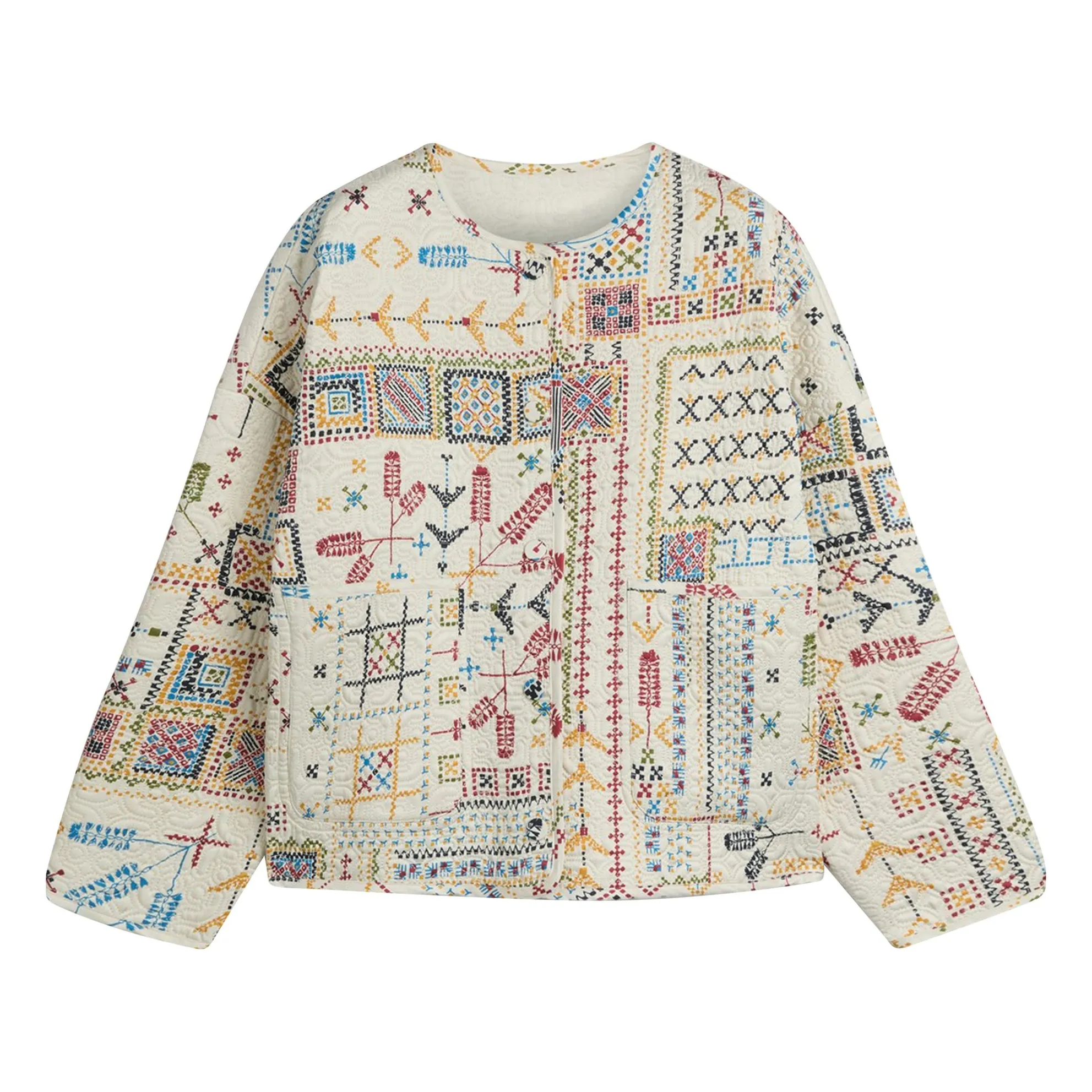 Momoni Cream Gelsomino Jacket