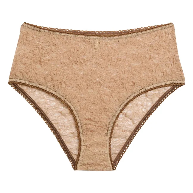 Purple Metallic Panties | Bronze