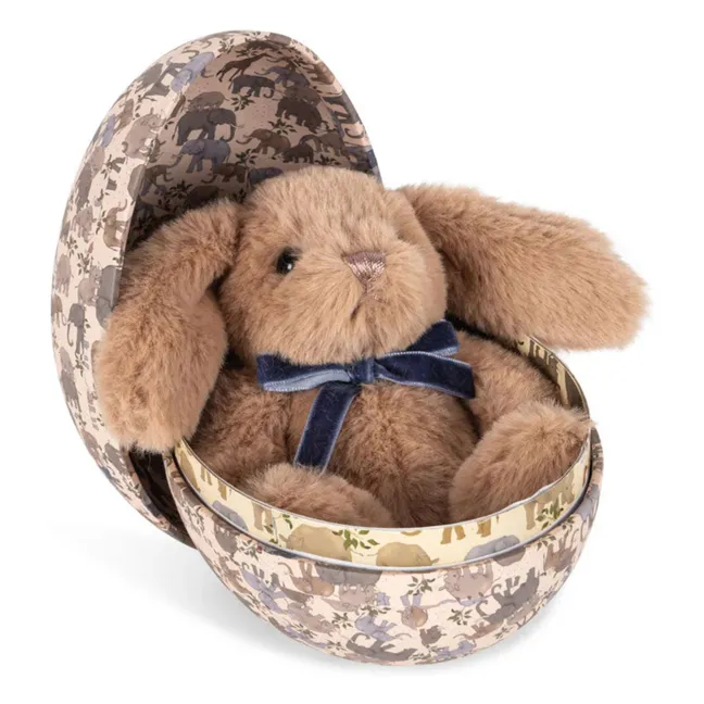 Easter egg and Bunny blanket | Beige
