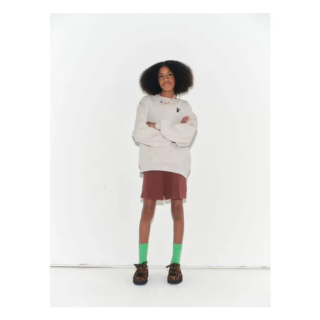 Bubble Sweat Algodón orgánico | Crudo color natural