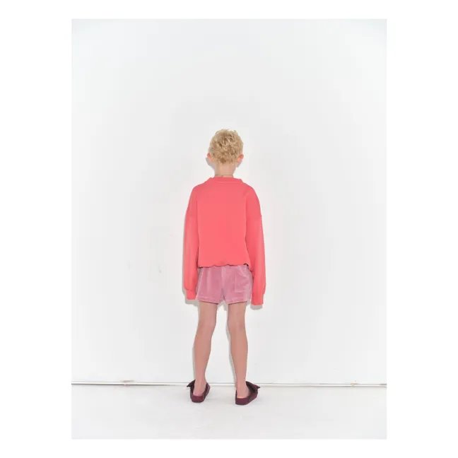 Bubble Sweat Algodón orgánico | Ruibarbo