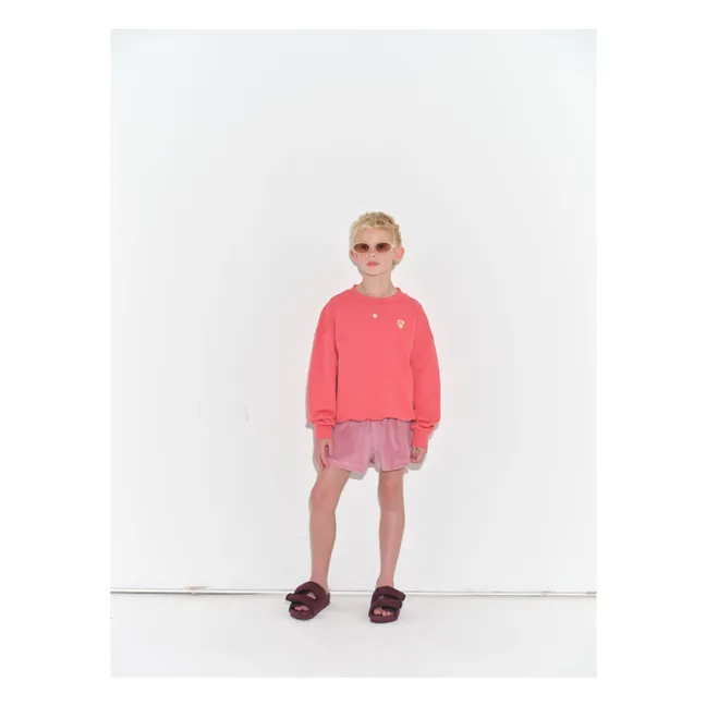 Bubble Sweat Algodón orgánico | Ruibarbo