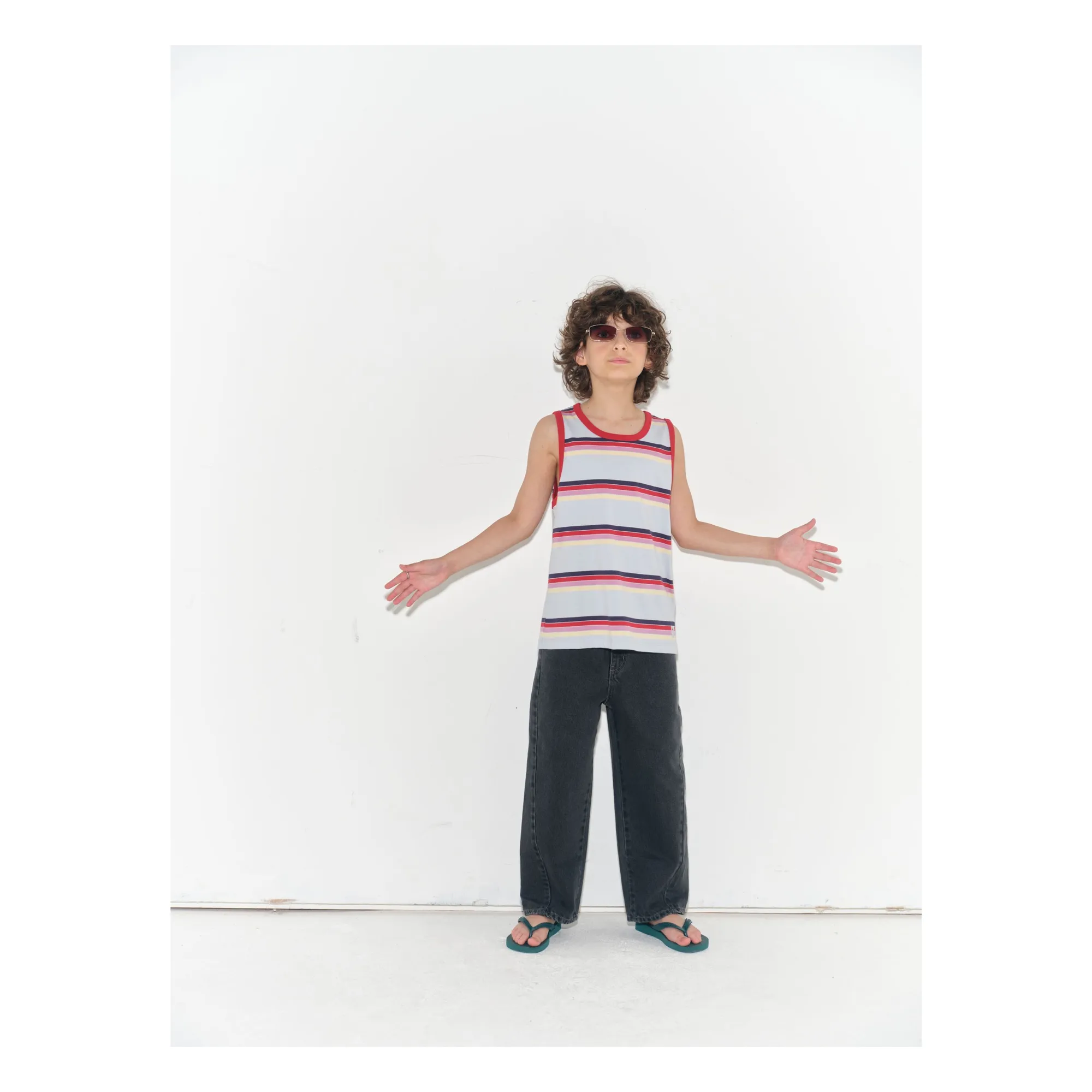 Main Story Dark Grey Organic Cotton Straight-Leg Jeans
