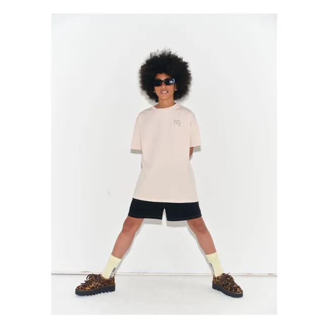 Pantalones cortos Jogger de algodón orgánico | Negro