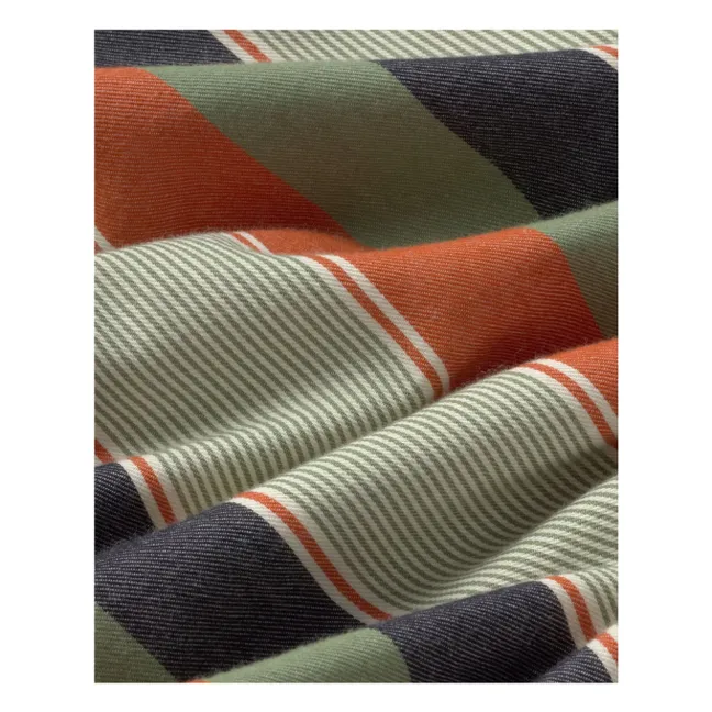 Pat Stripes Pants Organic cotton | Orange