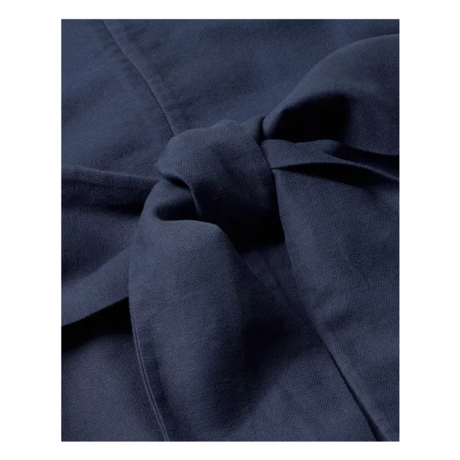Robe Kieran Coton Bio | Bleu marine