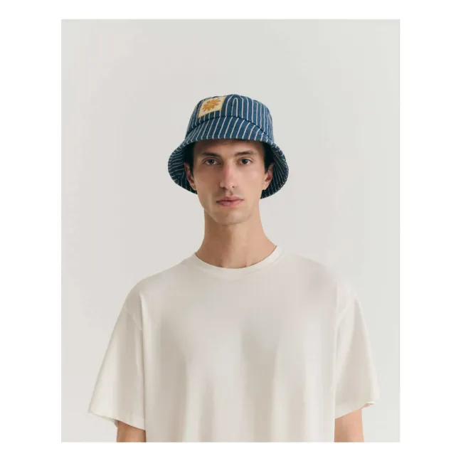 Bobble Norfeu Stripes Algodón Ecológico | Azul