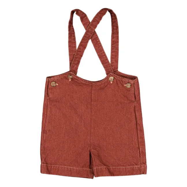Combishort Denim Octave | Terracotta