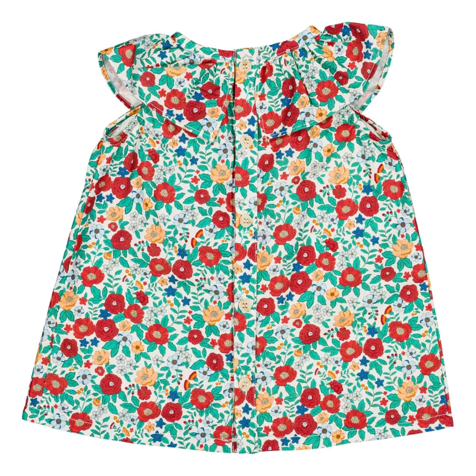 Loir White Blouse Thaïs Fleurie