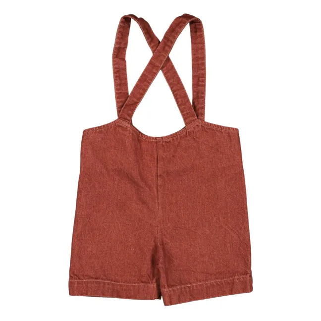 Combishort Denim Octave | Terracotta