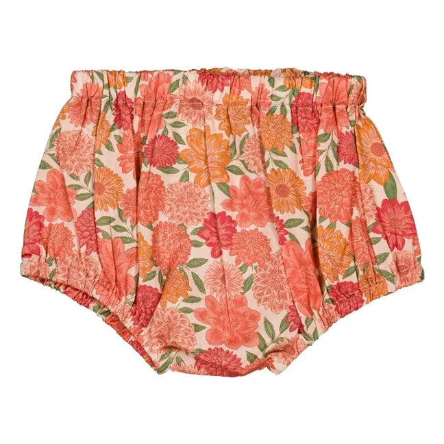 Bloomer de algodón orgánico Alice Fleurs | Coral