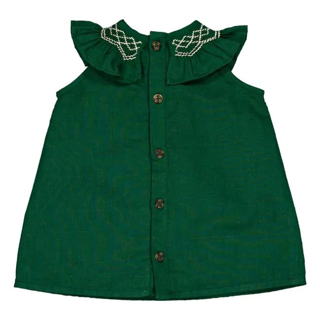 Blouse Thaïs Lin | Vert
