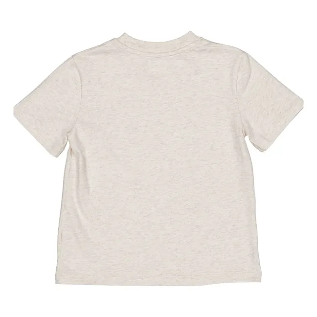 Camiseta Día Del Sol Chiné | Crudo color natural