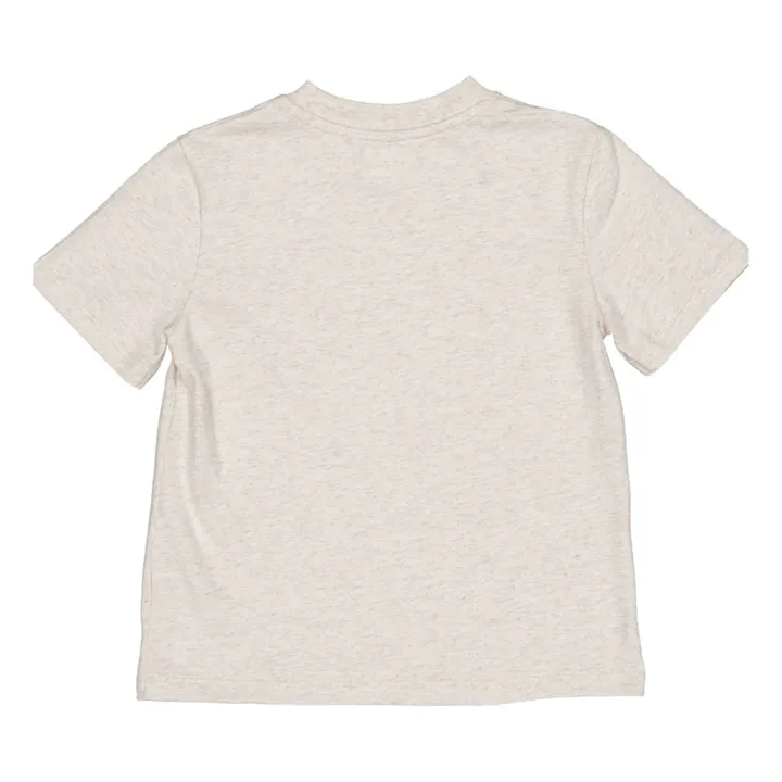 Camiseta Día Del Sol Chiné | Crudo color natural- Imagen del producto n°2