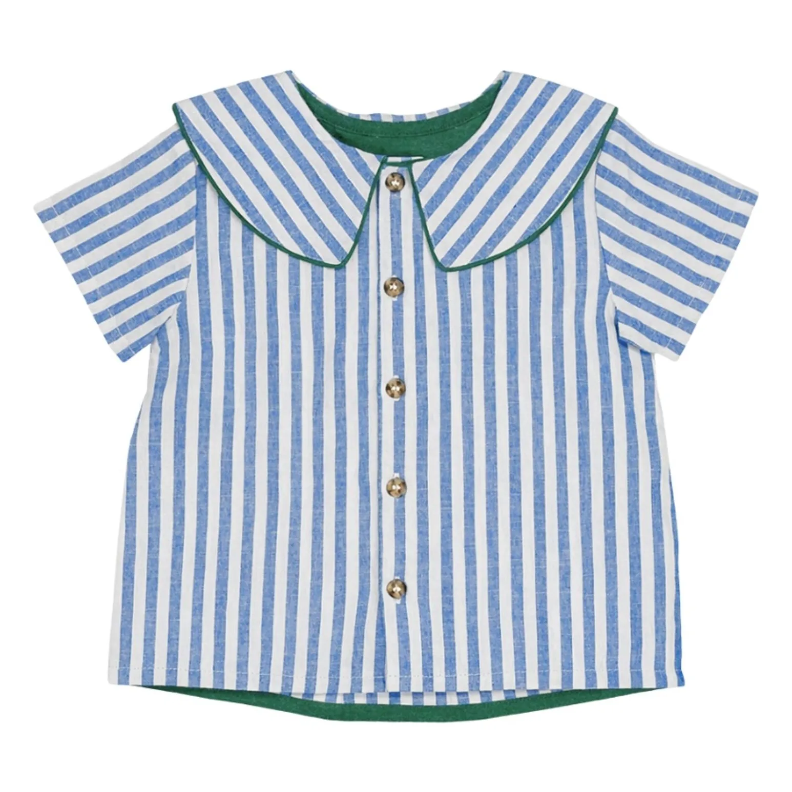 Loir Blue Lorette Striped Shirt