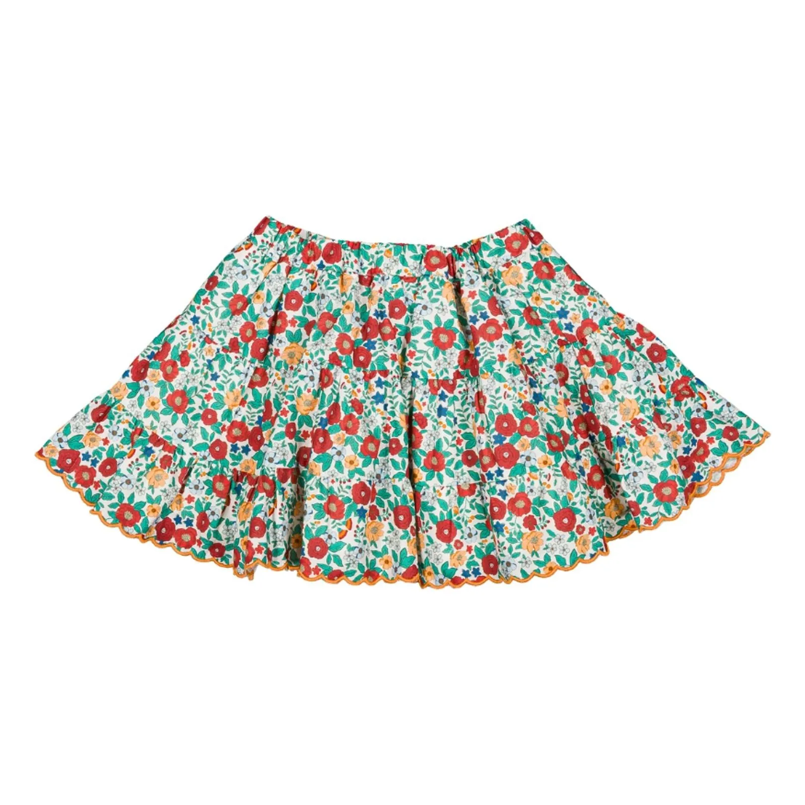 Loir Red Béa Fleurie Skirt