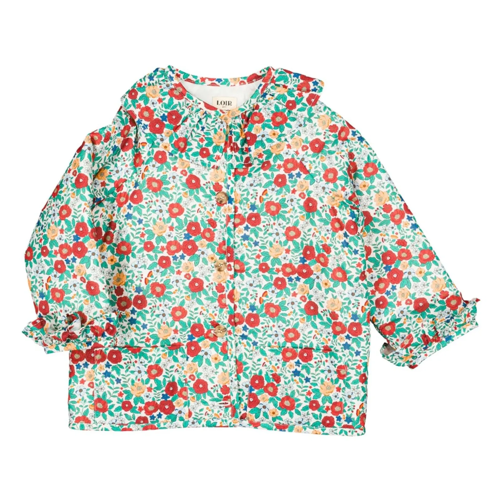 Veste Friba Fleurie | Blanc- Image produit n°0